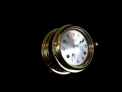 Wempe Ship's Bell Clock - Rare!