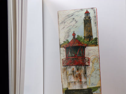 Book,  "Leuchtturmwandurung an Deutschen Kosten" - Lighthouse Hike on the German Coast)