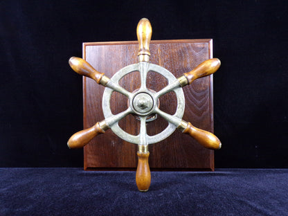 Ship's Wheel (12") - Mounted