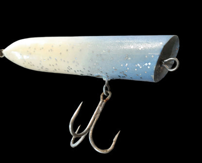 Fly Lure, Vintage -blue and tan