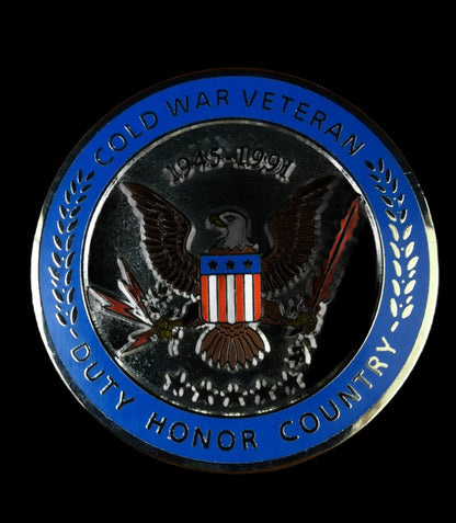 Cold War Veterans Challenge Coin