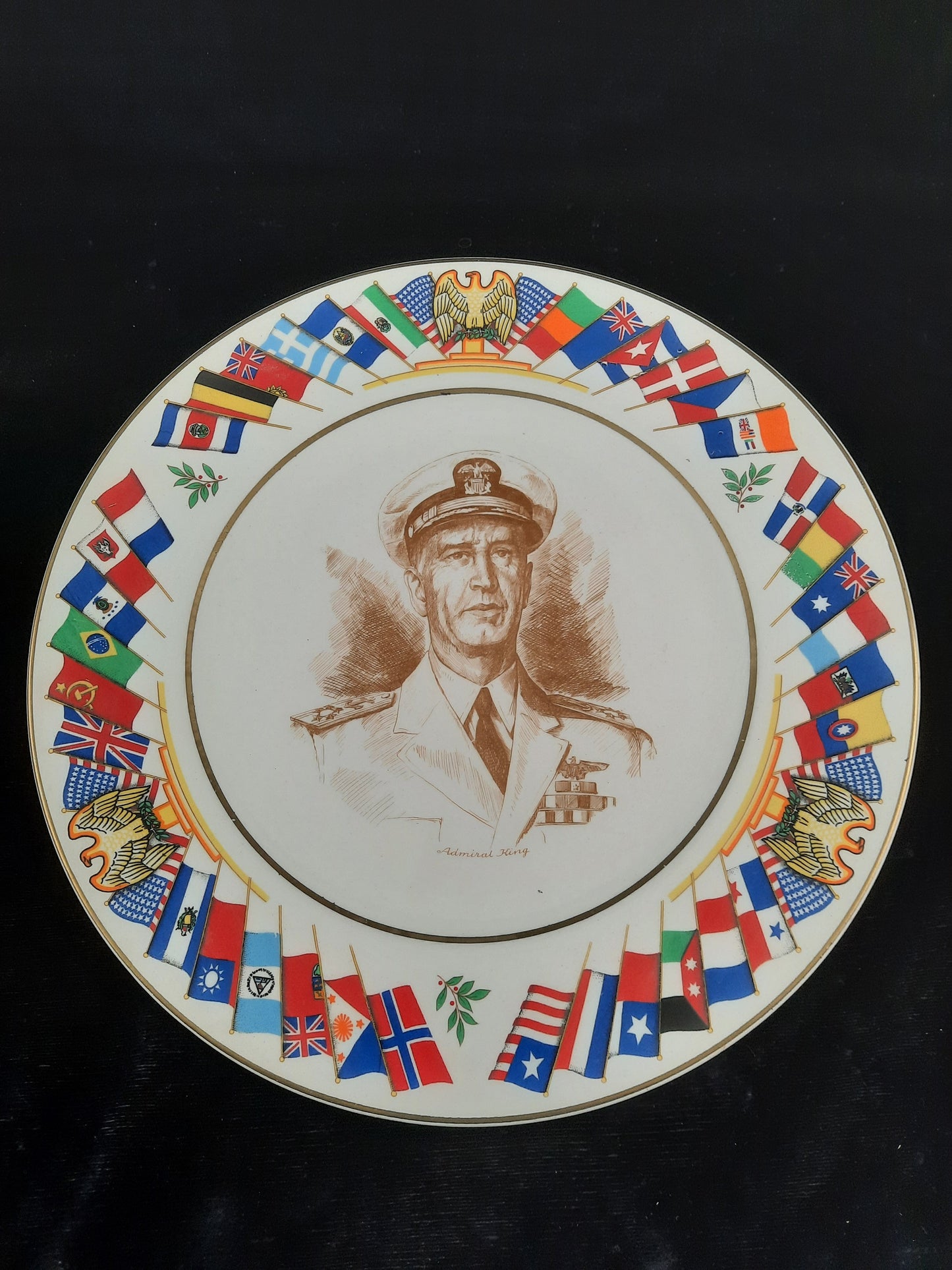 Commemorative Plate - Admiral King