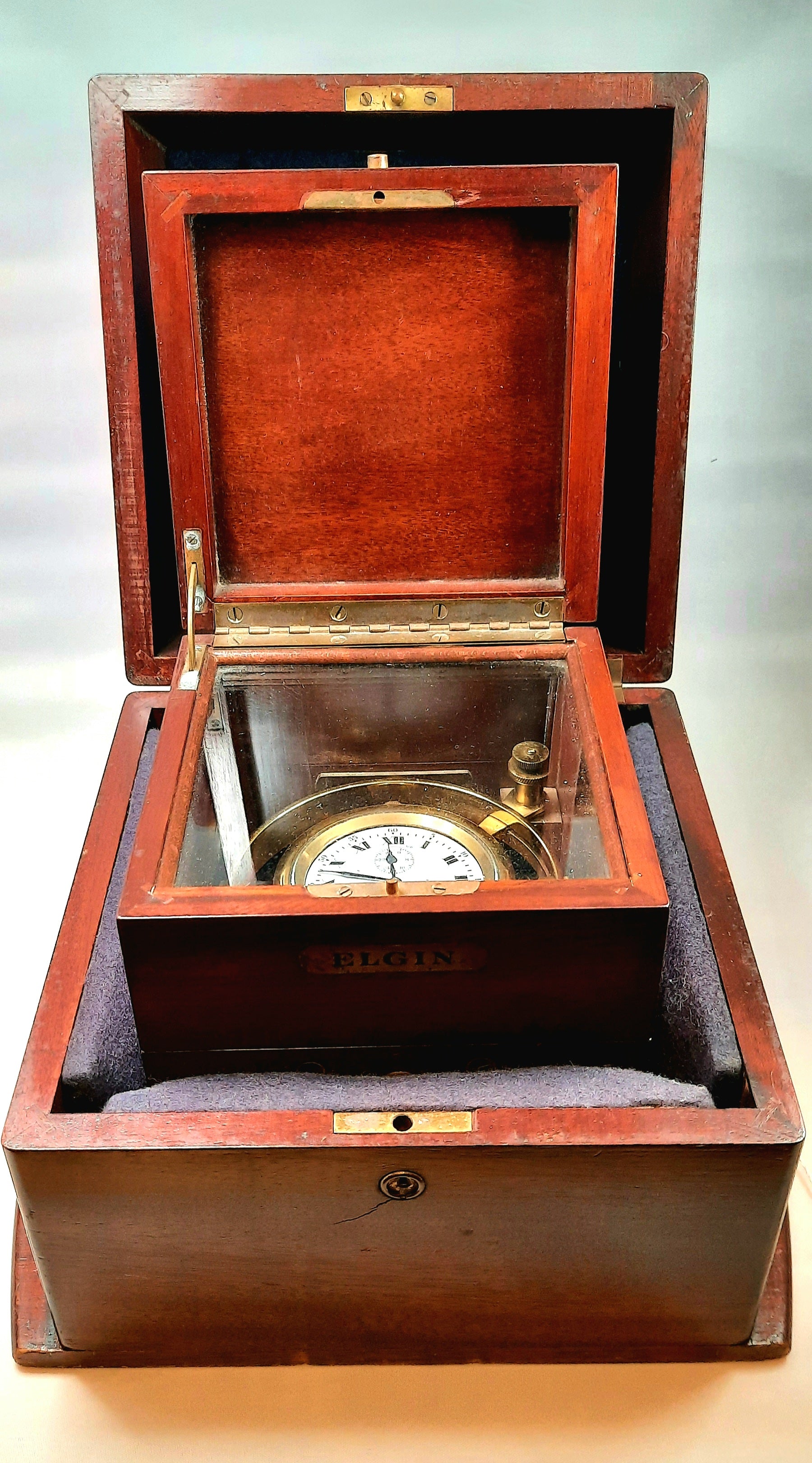 Chronometer, Elgin National Watch Circa 1918 WW I,