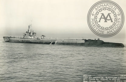 USS Apogon (SS-308) and USS Aspro (SS-309) Submarine