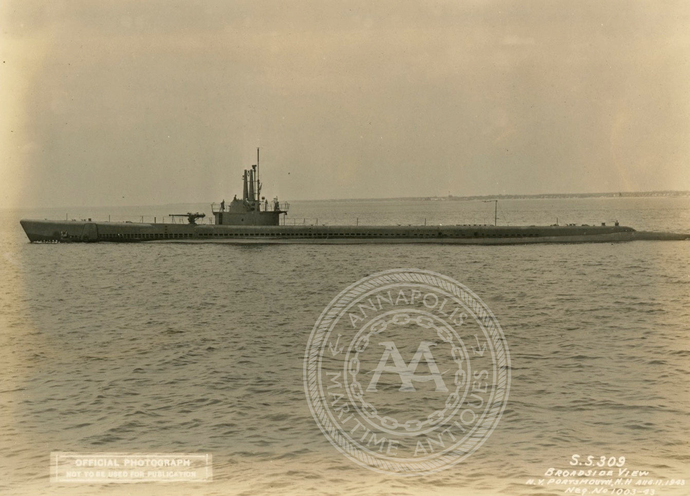 USS Apogon (SS-308) and USS Aspro (SS-309) Submarine