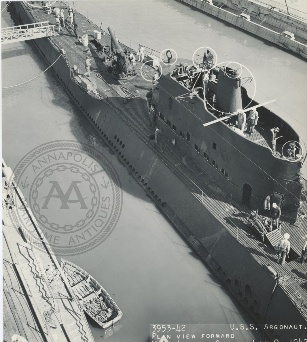 USS Argonaut (SS-166 / V-4 ) Submarine