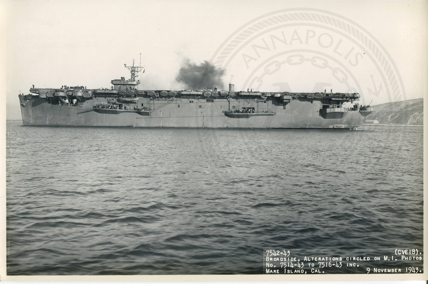 USS Altamaha (CVE-18) Aircraft Carrier