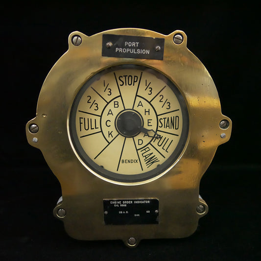 Bendix Port Propulsion Engine Order Indicator CAL 9302.