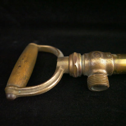 Solid brass antique Perko bilge pump.