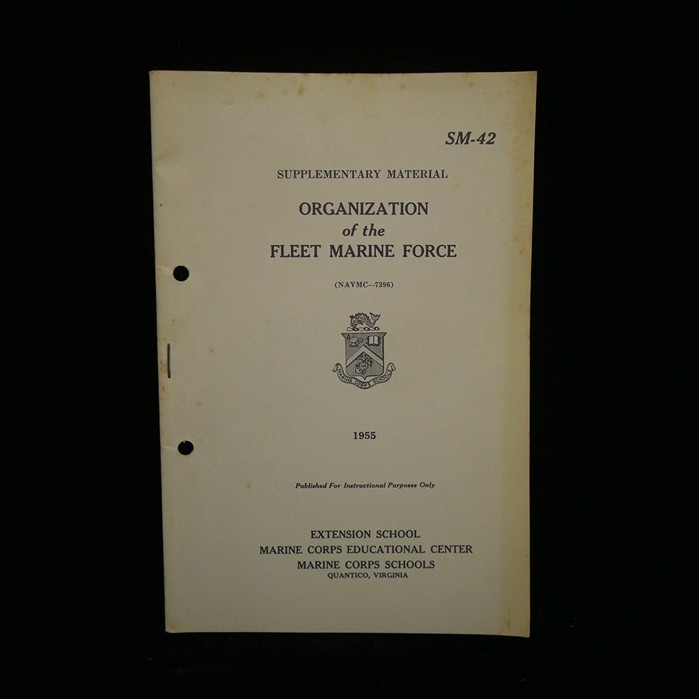 Organization of the Fleet Marine Force, 1955. SM-42