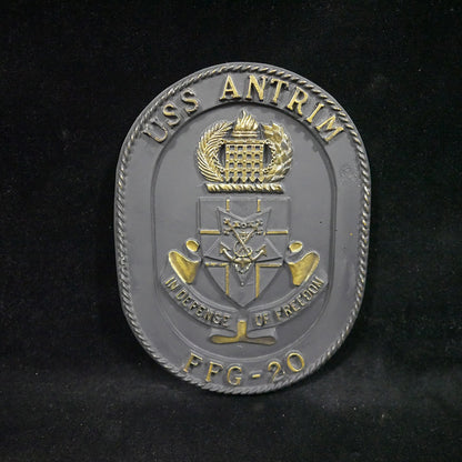 USS Antrim FFG-20 plaque