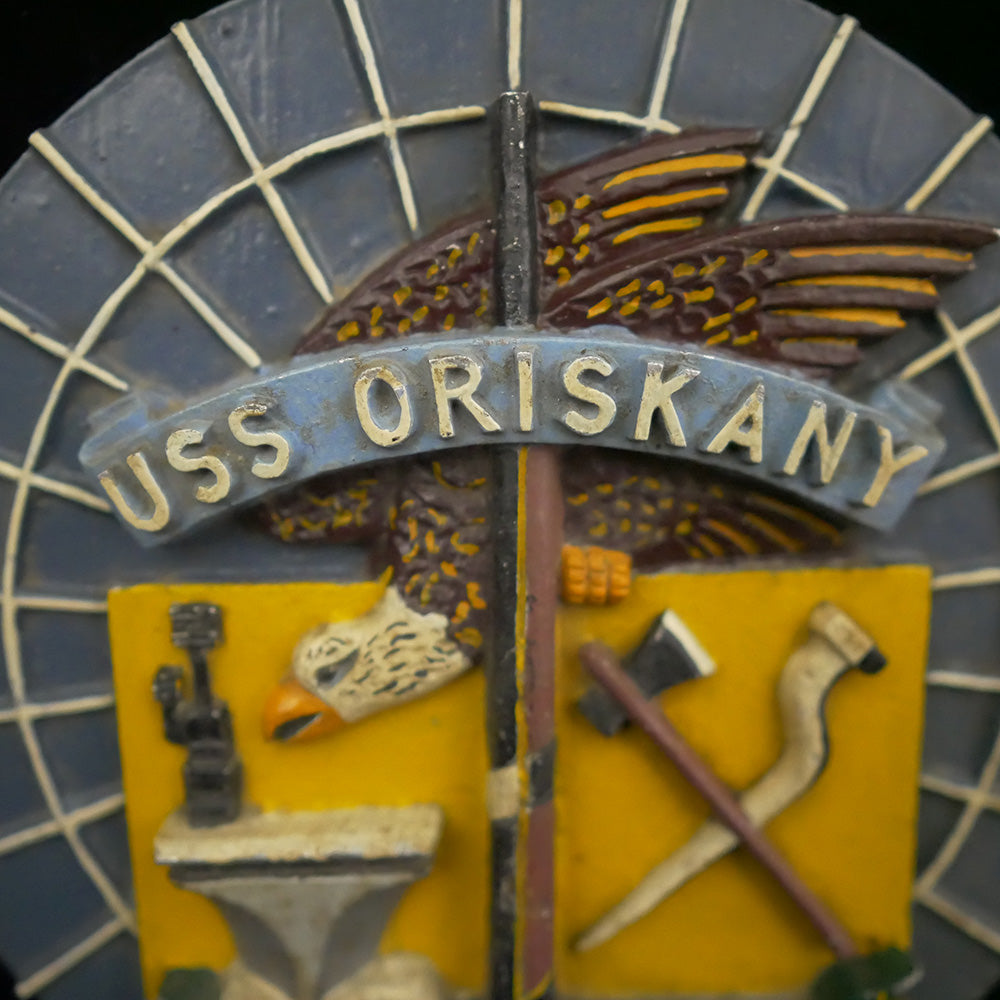 Closeup of USS Oriskany