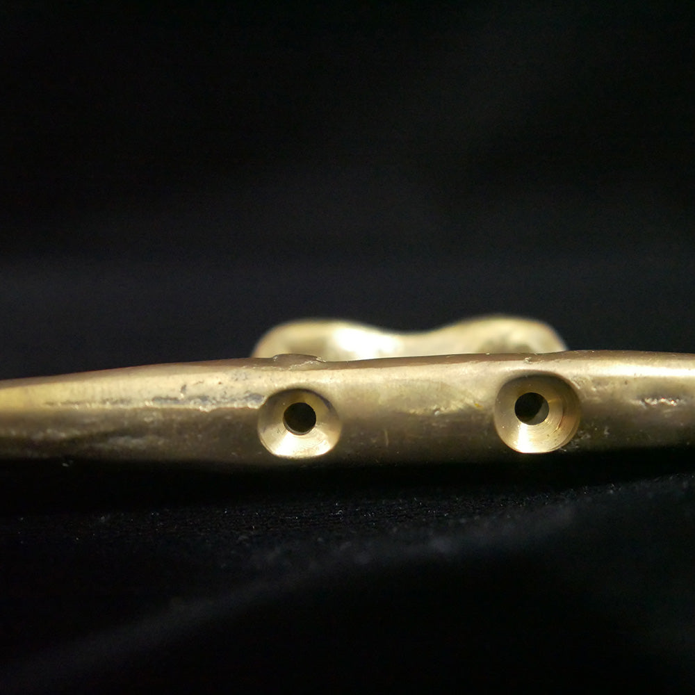 5" Brass Cleat top