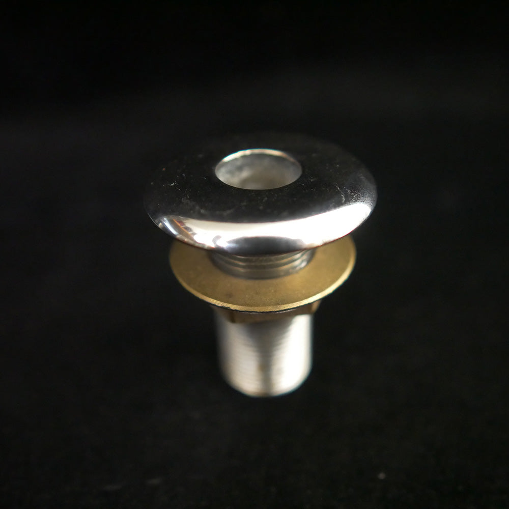 Large 2.5-inch brass bolt with nut.