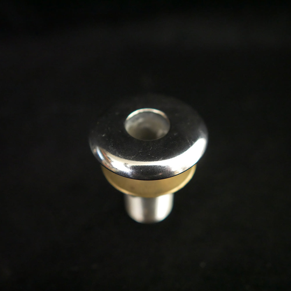 Large 2.5-inch bolt with nut.
