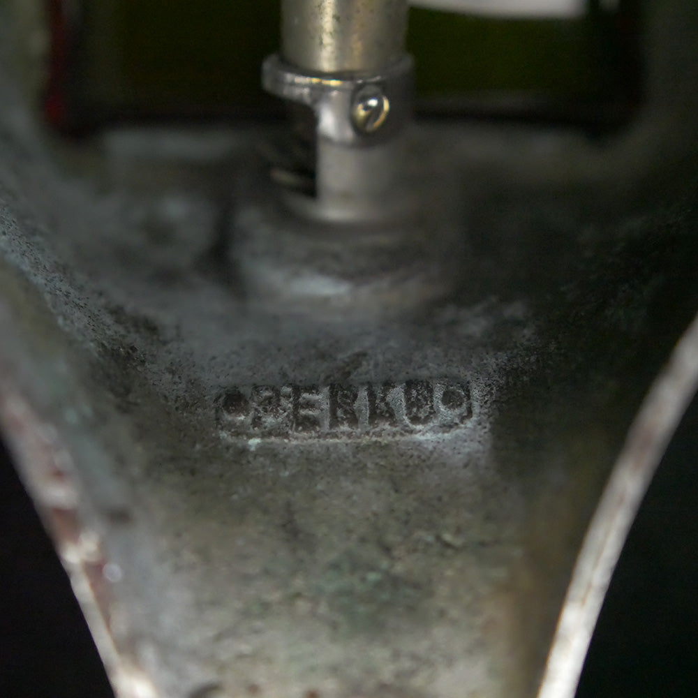 Closeup of Perko label.