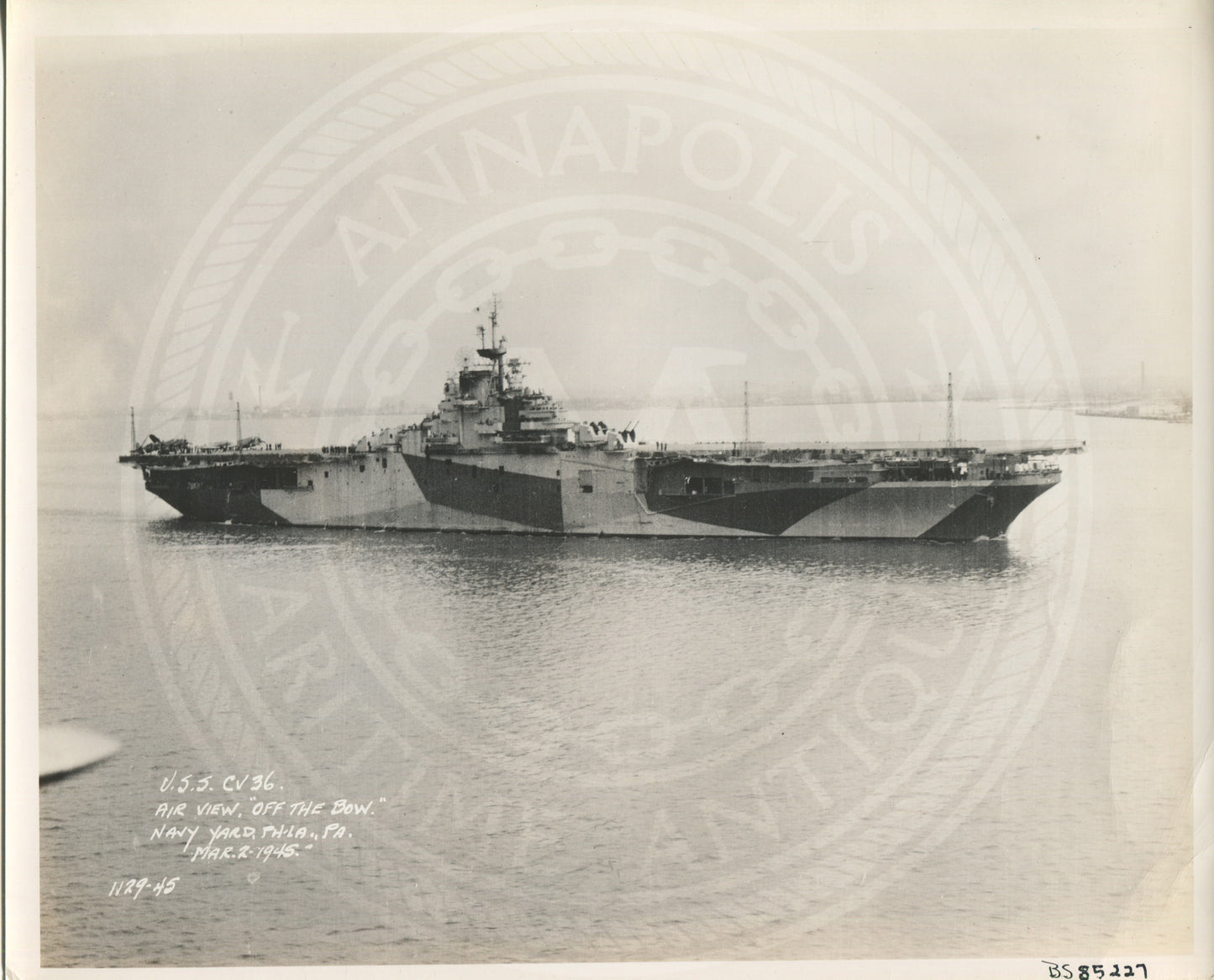 USS Antietam (CV36) Aircraft Carrier