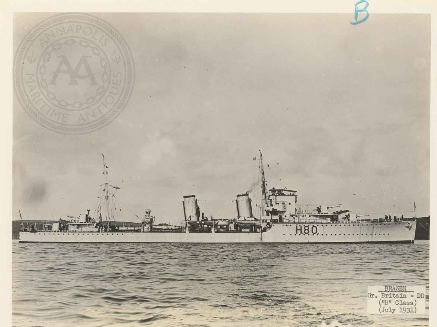 HMS Brazen (DD-H80)