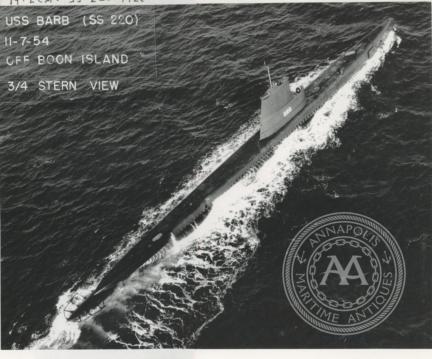 USS Barb (SS-220) Submarine