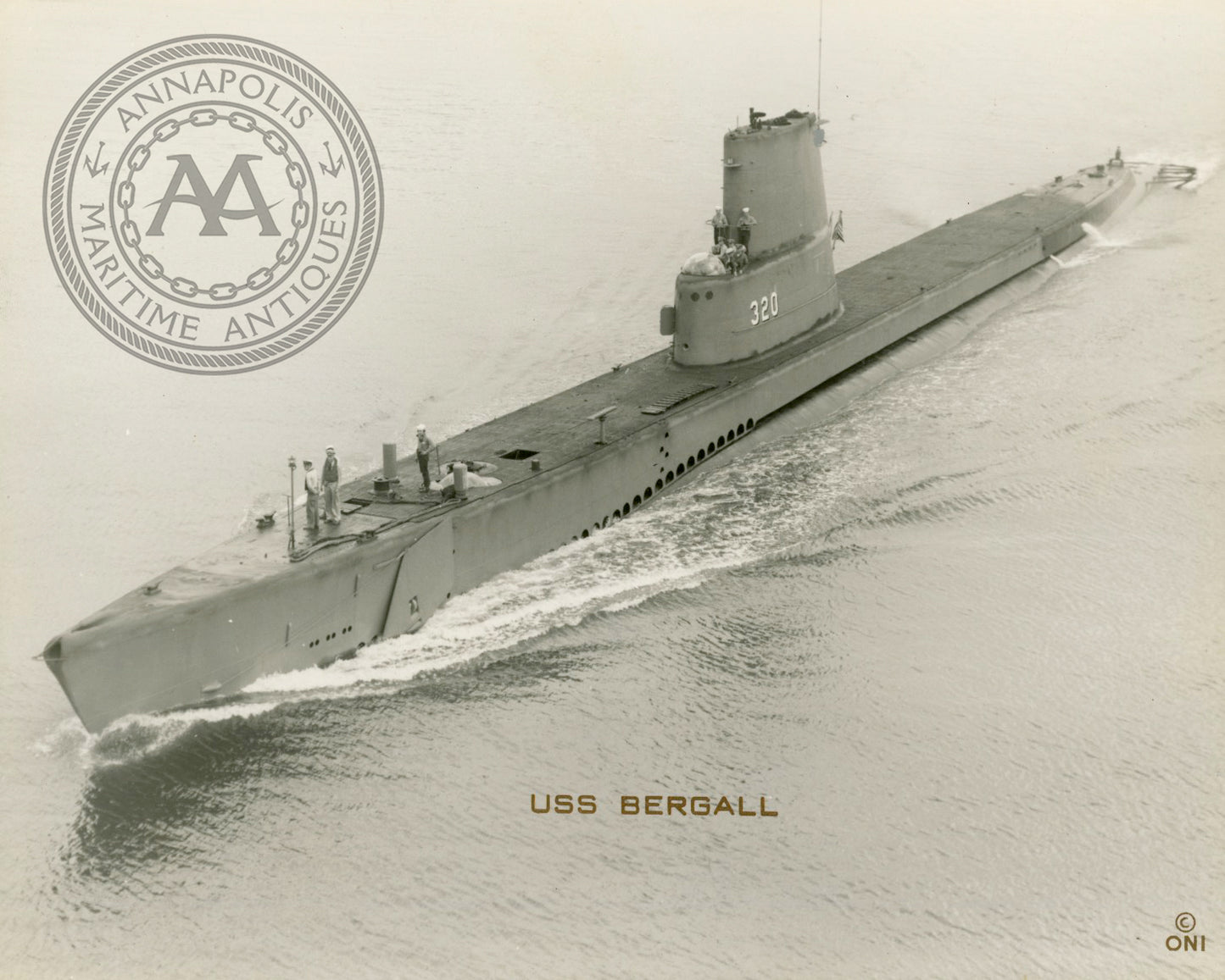 USS Bergal (SS-320) Submarine