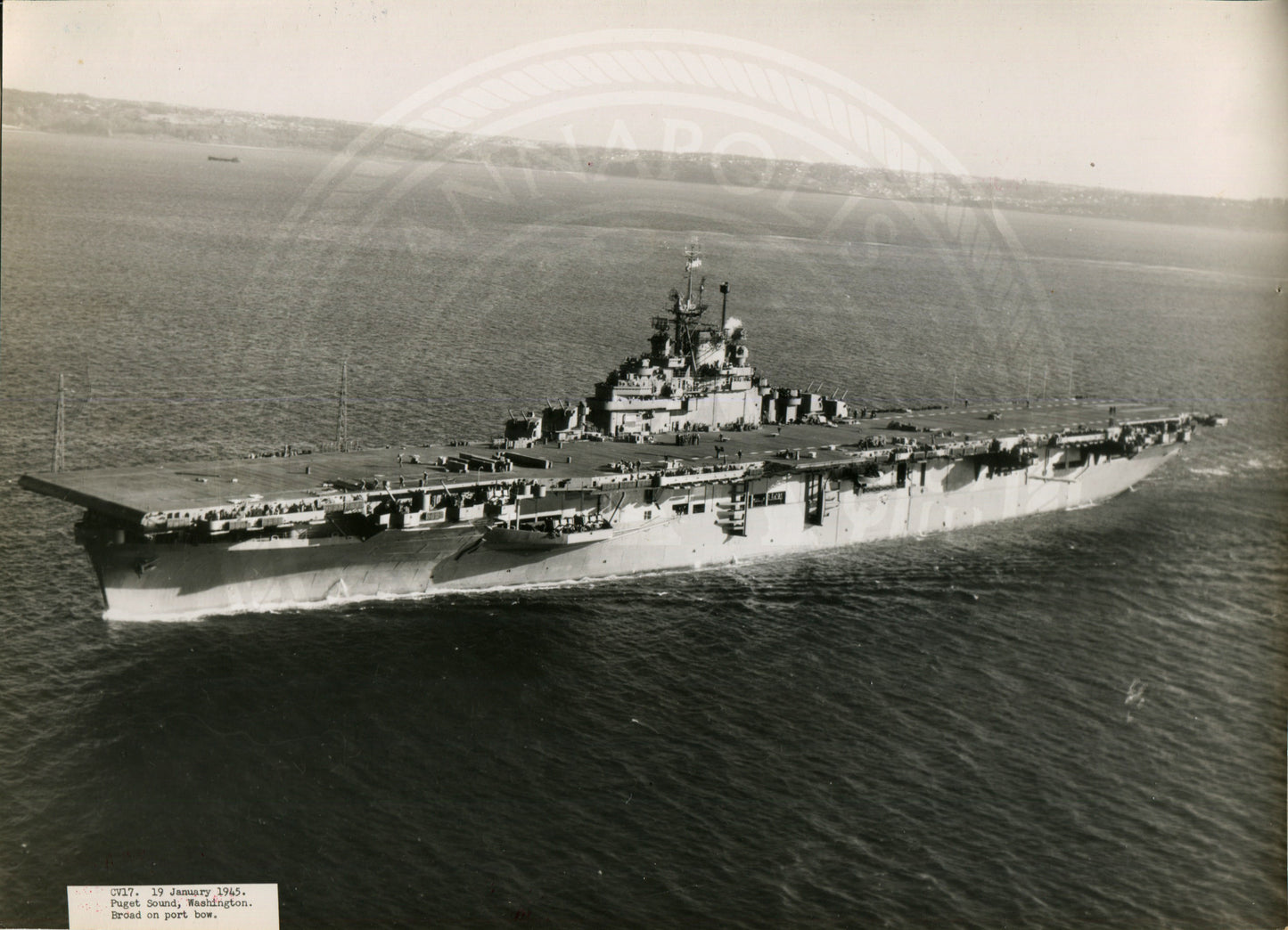USS Bunker Hill (CV-17) Aircraft Carrier