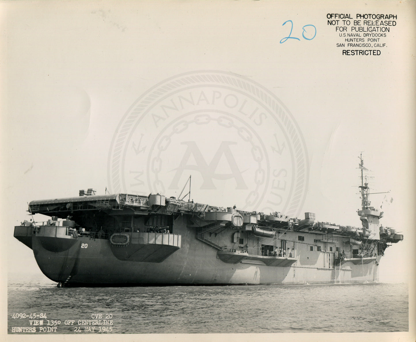 USS Barnes (CVE-20) Aircraft Carrier