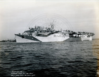 USS Bataan (CVL-29) Aircraft Carrier