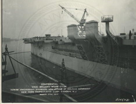 USS Belleau Wood (CVL-24) Aircraft Carrier