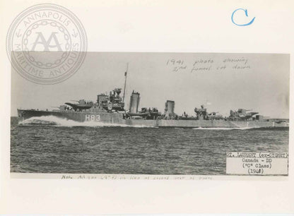 British and Canadian "C" Class Destroyers
