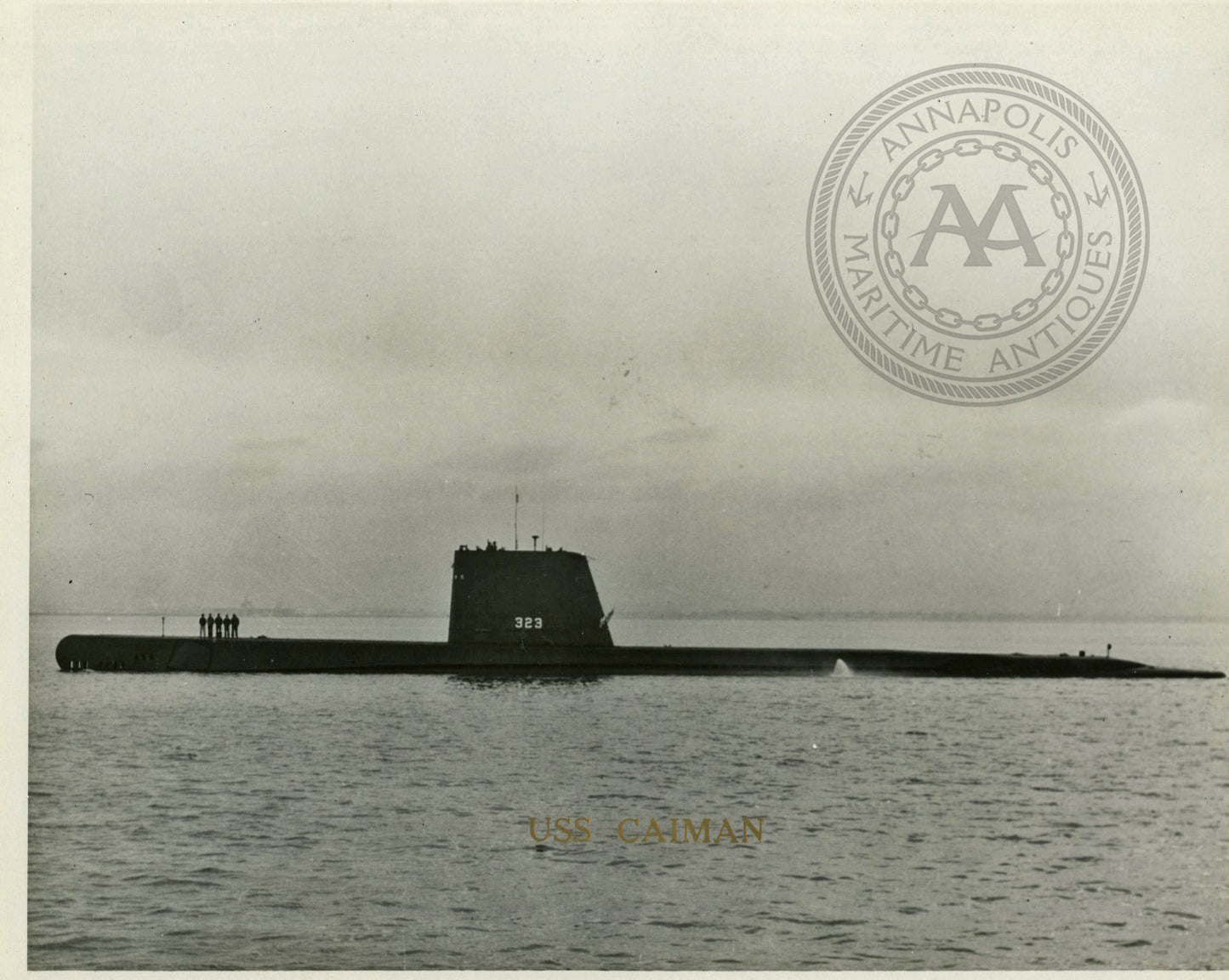 USS Caiman (SS-323) Submarine