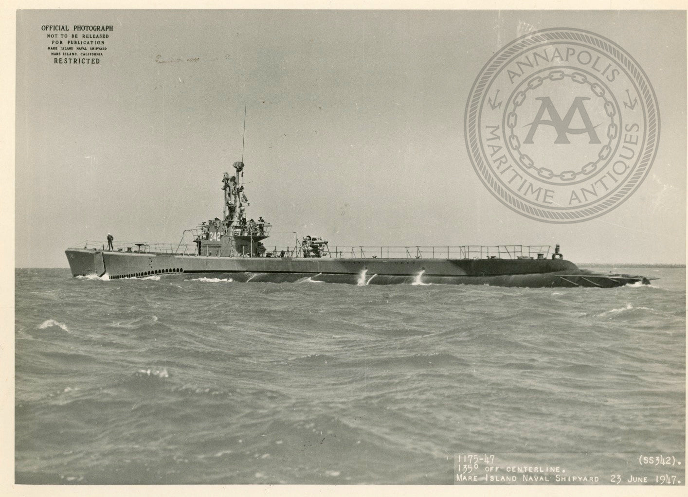 USS Chopper (SS-342) Submarine