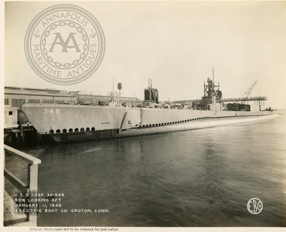USS Cusk (SS-348) Submarine