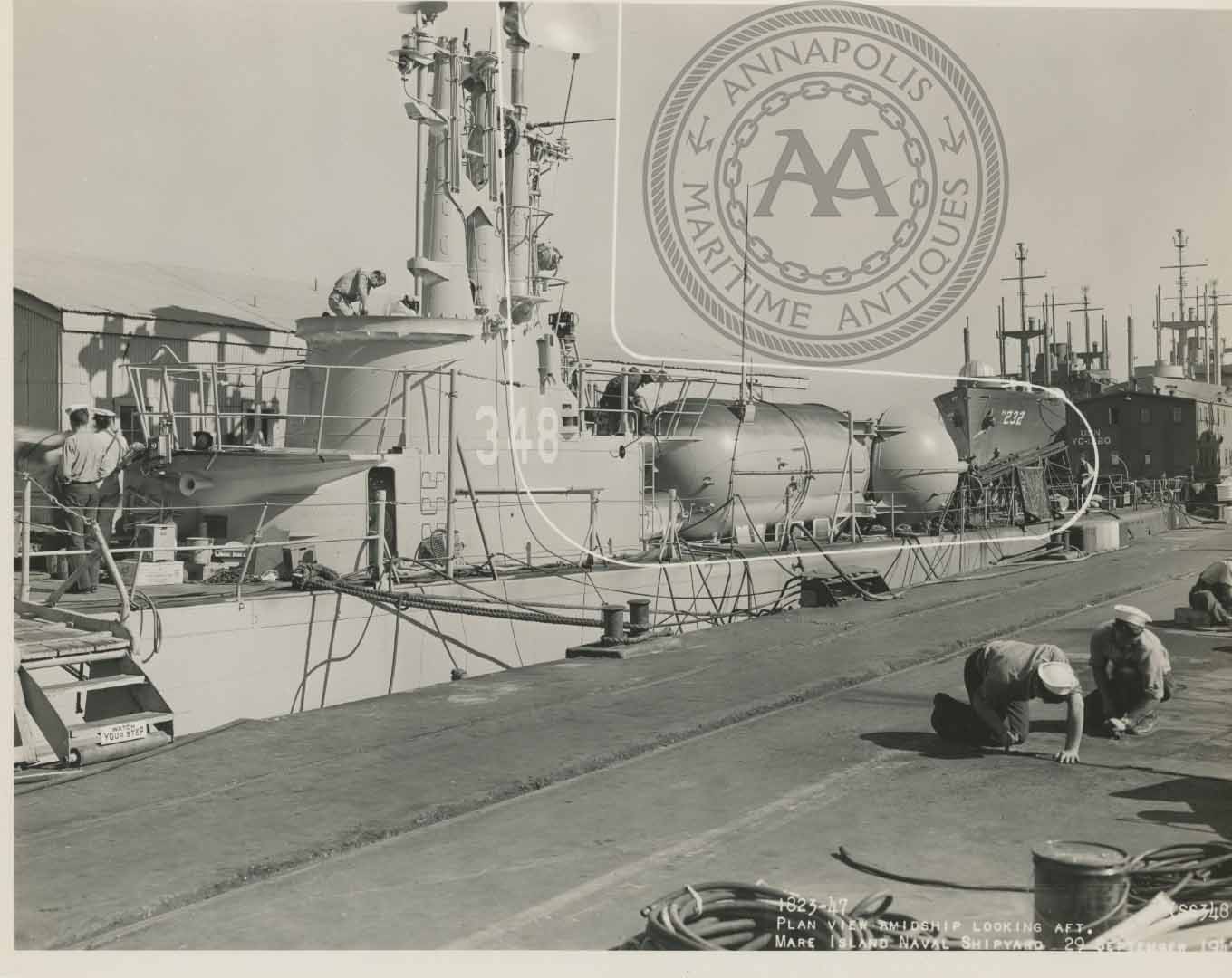 USS Cusk (SS-348) Submarine