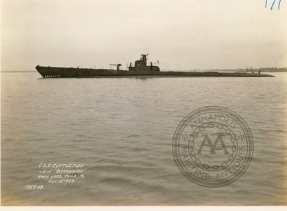 USS Cuttlefish (SS-171 / C-2) Submarine