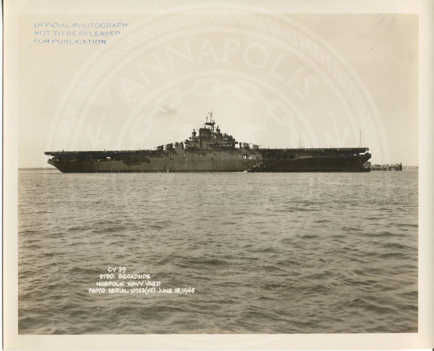 USS Lake Champlain (CV-39) Aircraft Carrier