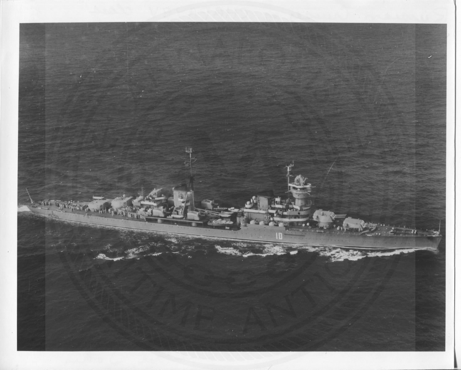 Official U.S. Navy photo the Soviet missile cruiser Chapayev class ...