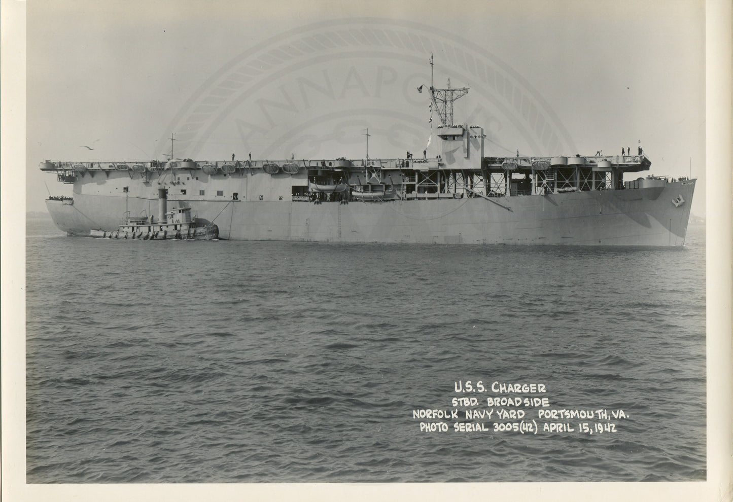 USS Charger (CVE-30) Aircraft Carrier