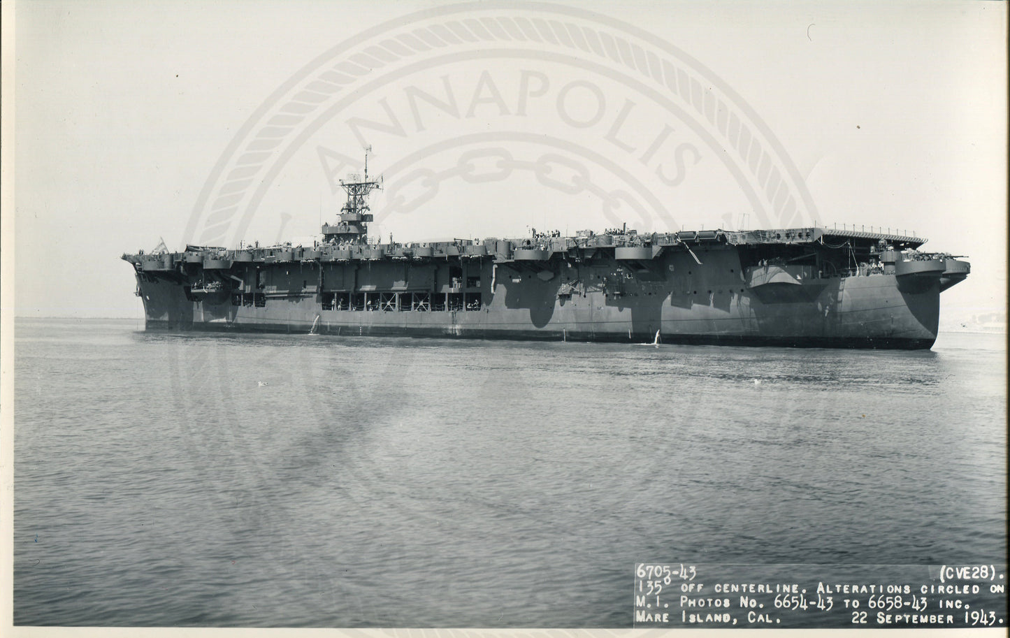 USS Chenango (CVE-28) Aircraft Carrier