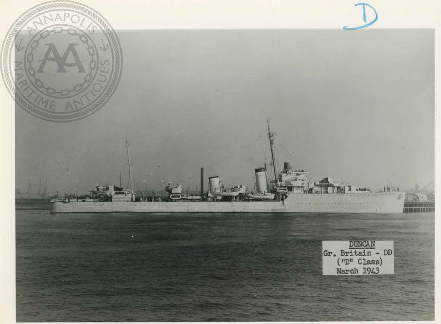 British and Canadian "E" Class Destroyers
