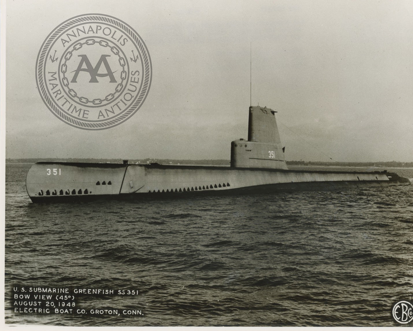 USS Greenfish (SS-351) Submarine