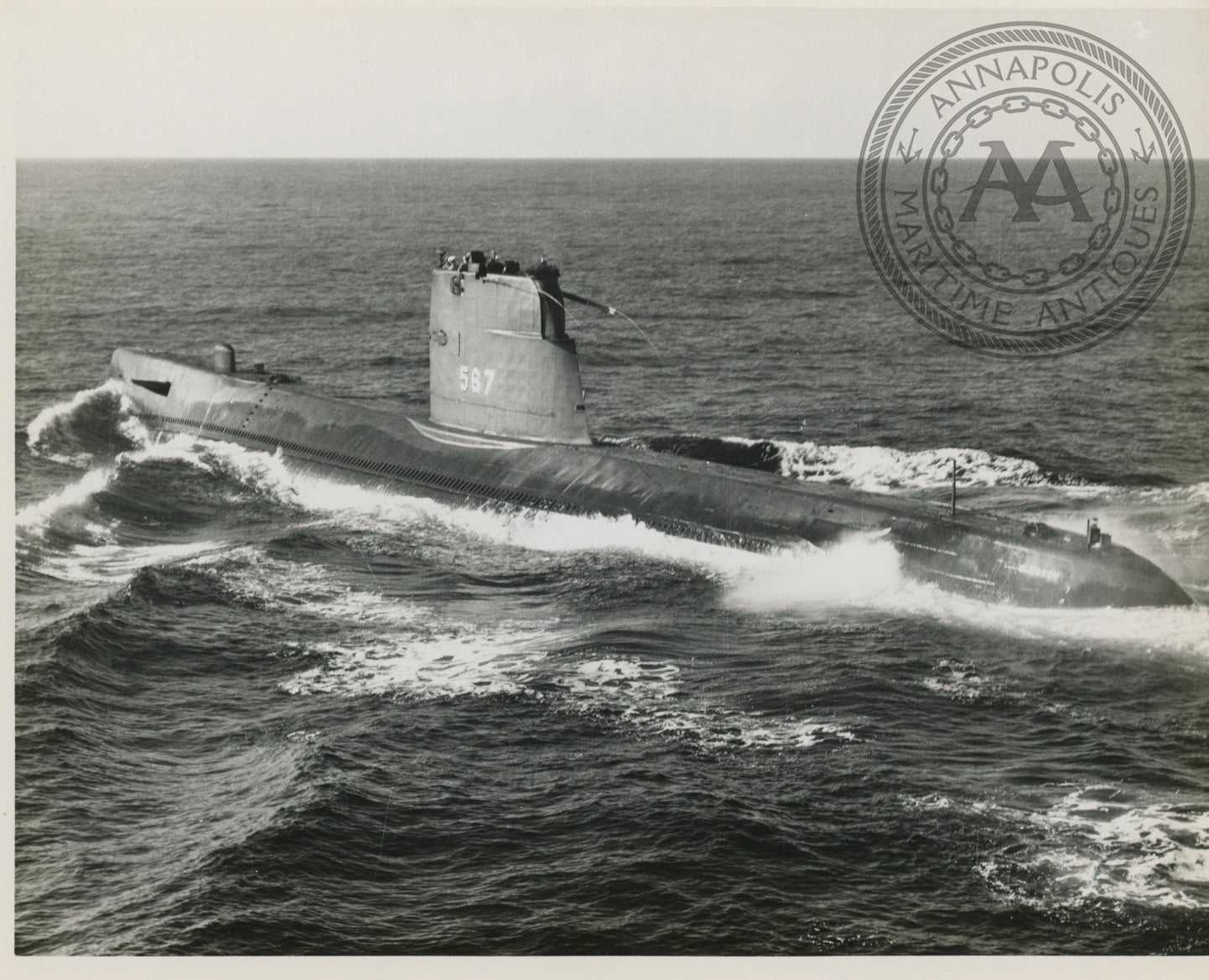 USS Gudgeon (SS567) Submarine Annapolis Maritime Antiques