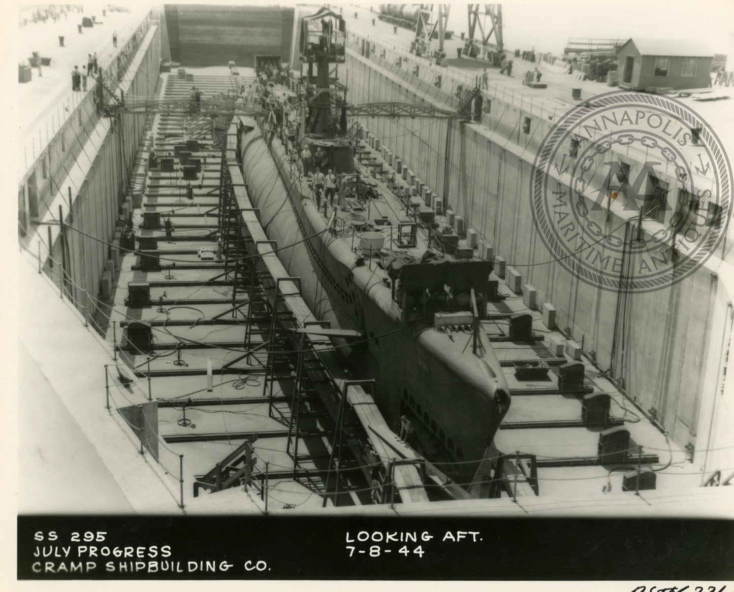 USS Hackleback (SS-295) Submarine