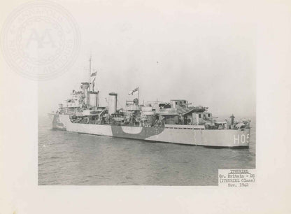 British and Canadian "I" Class Destroyers