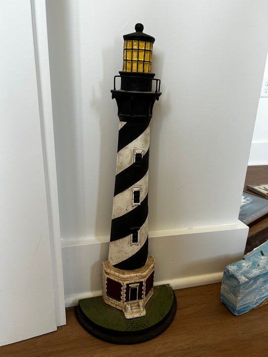 Cast Iron Lighthouse Door Stop