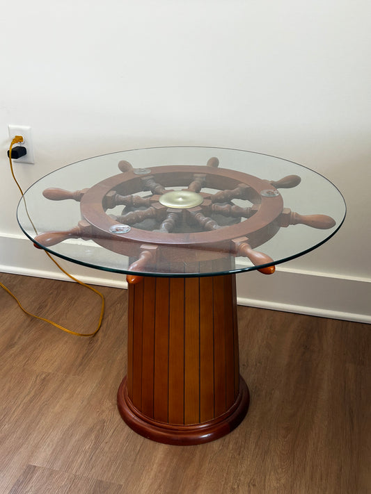 Ship's Wheel Table