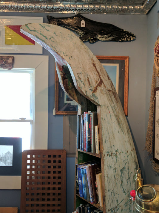 Canoe, dugout, bookcase - Annapolis Maritime Antiques