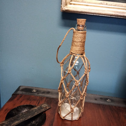 Knot Bottle with Lights