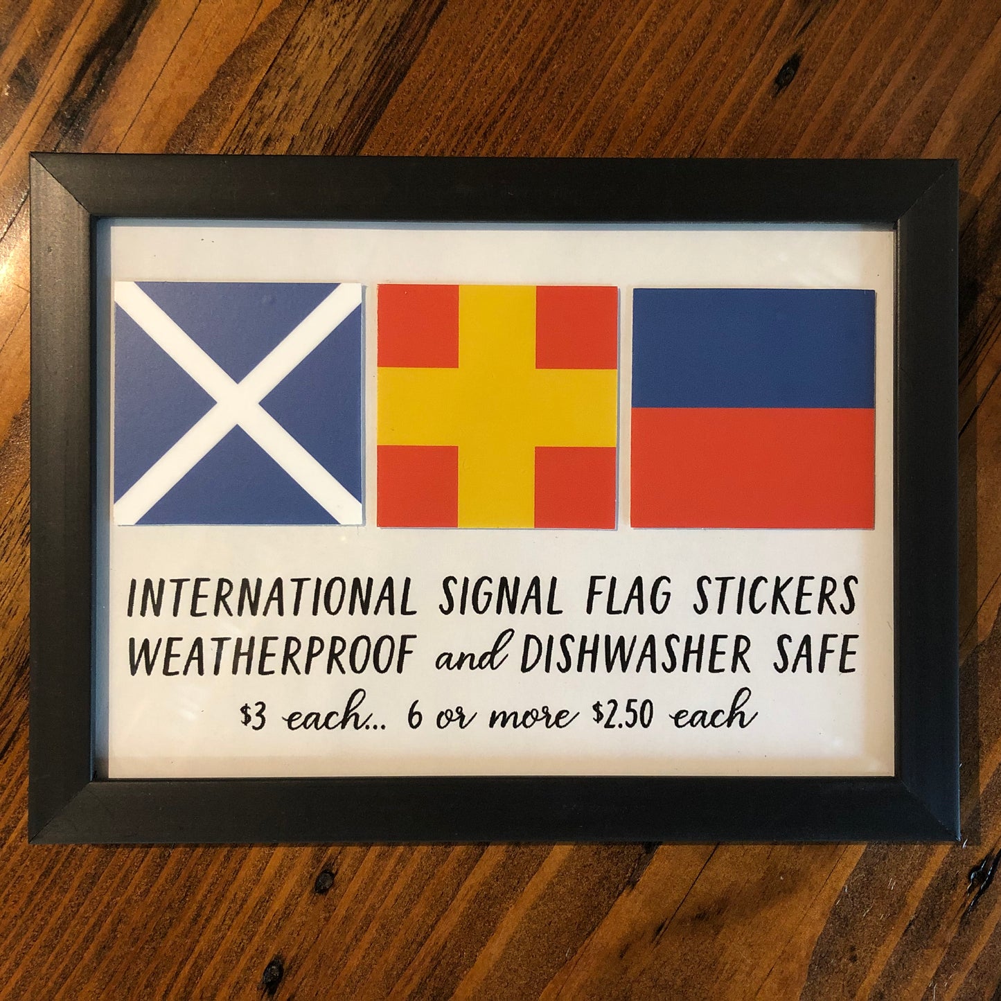 International Signal Flag Stickers - Annapolis Maritime Antiques