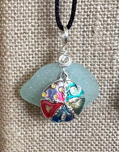 Sea Glass Necklace - LARGE