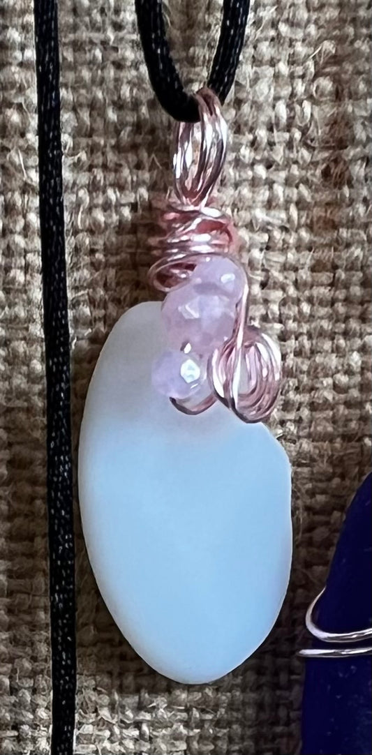 Sea Glass Necklace - SMALL
